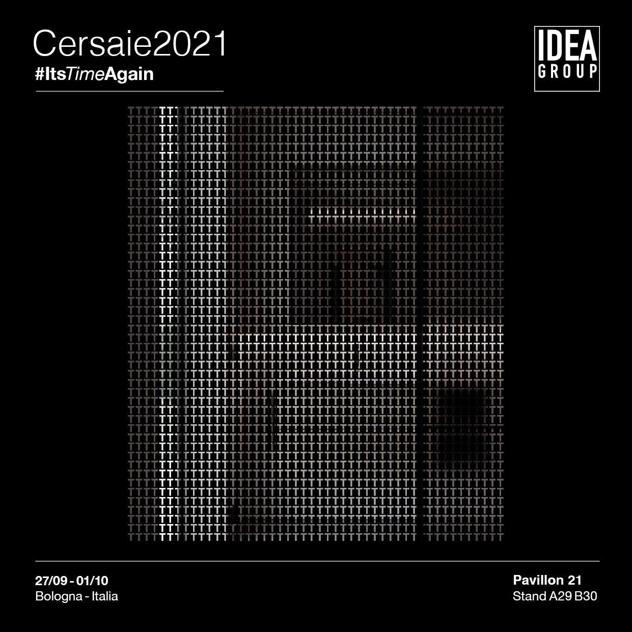 #ItsTimeAgain : Ideagroup au Cersaie 2021