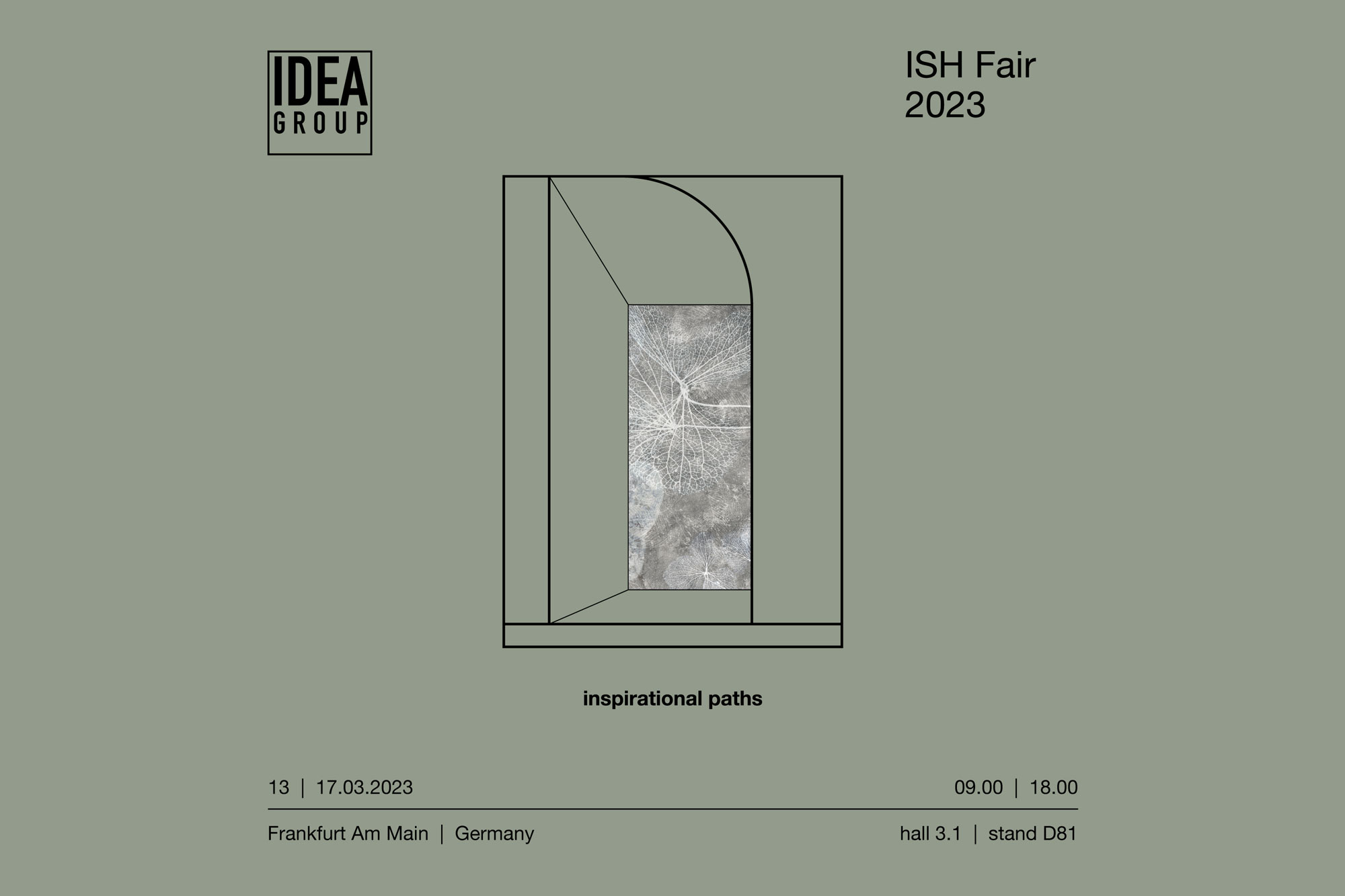 Inspirational paths: Ideagroup à ISH 2023